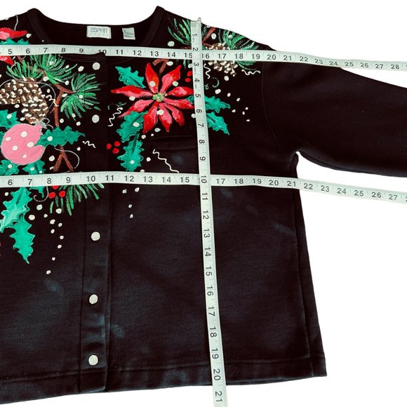 Vintage Esprit 90's Christmas Sweater Size Small - Picture 4 of 11